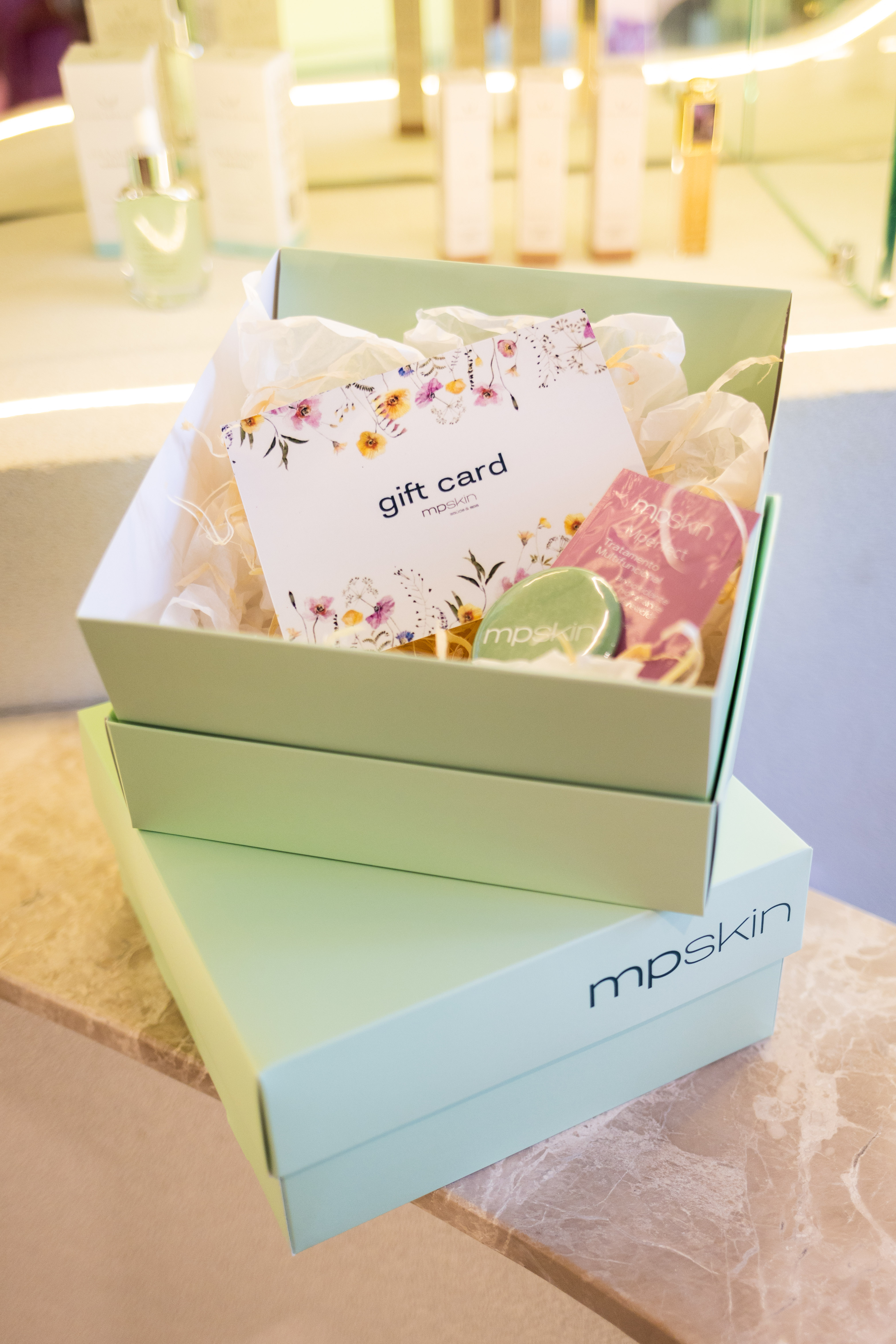 Caixa de presente mp skin