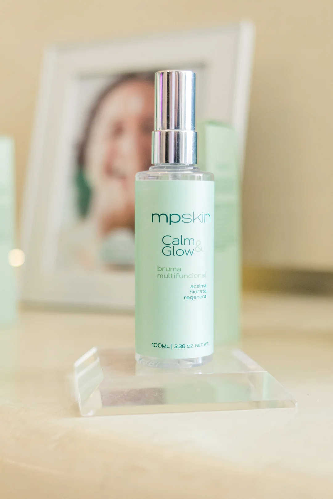 Bruma Calm & Glow mp skin de 100 ml no expositor